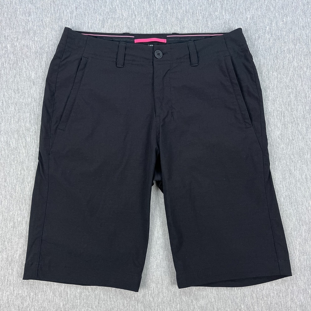 Rapha Randonnee Shorts Womens 26 Waist *Fits 28 Black 10" Inseam Stretch Nylon